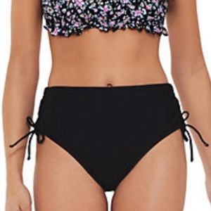3/10 NEW SO® Lace-Up High Waist Swim Bottoms